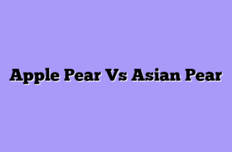 Apple Pear Vs Asian Pear