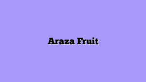 Araza Fruit