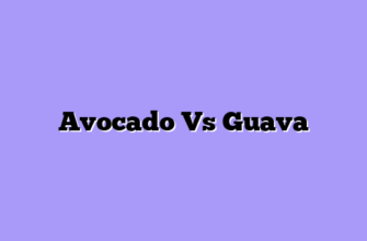 Avocado Vs Guava