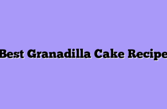 Best Granadilla Cake Recipe