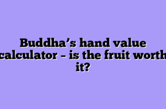 Buddha’s hand value calculator – is the fruit worth it?
