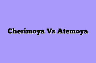 Cherimoya Vs Atemoya