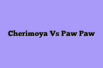 Cherimoya Vs Paw Paw