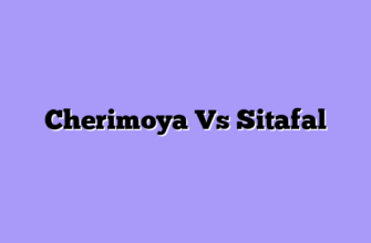 Cherimoya Vs Sitafal