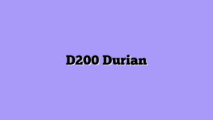 D200 Durian