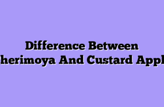 Difference Between Cherimoya And Custard Apple