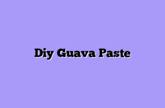 Diy Guava Paste