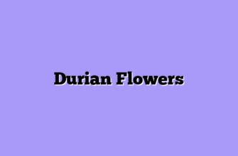 Durian Flowers