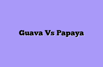 Guava Vs Papaya