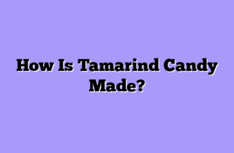 How Is Tamarind Candy Made?