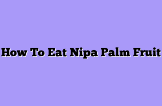 How To Eat Nipa Palm Fruit