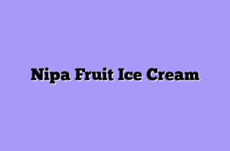 Nipa Fruit Ice Cream