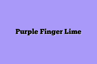 Purple Finger Lime