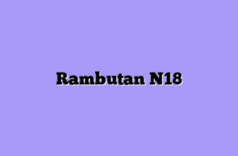 Rambutan N18