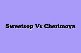 Sweetsop Vs Cherimoya