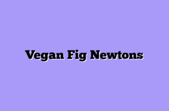 Vegan Fig Newtons