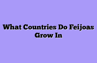 What Countries Do Feijoas Grow In