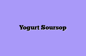 Yogurt Soursop