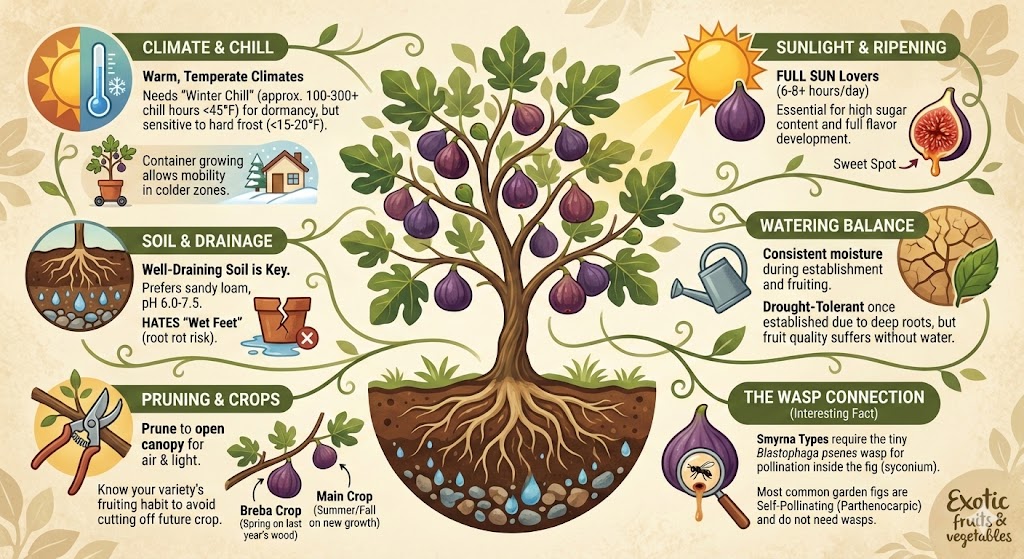 Fig Growing Conditions
