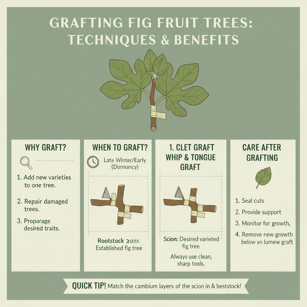 Grafting Fig Fruit Trees
