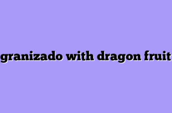 granizado with dragon fruit