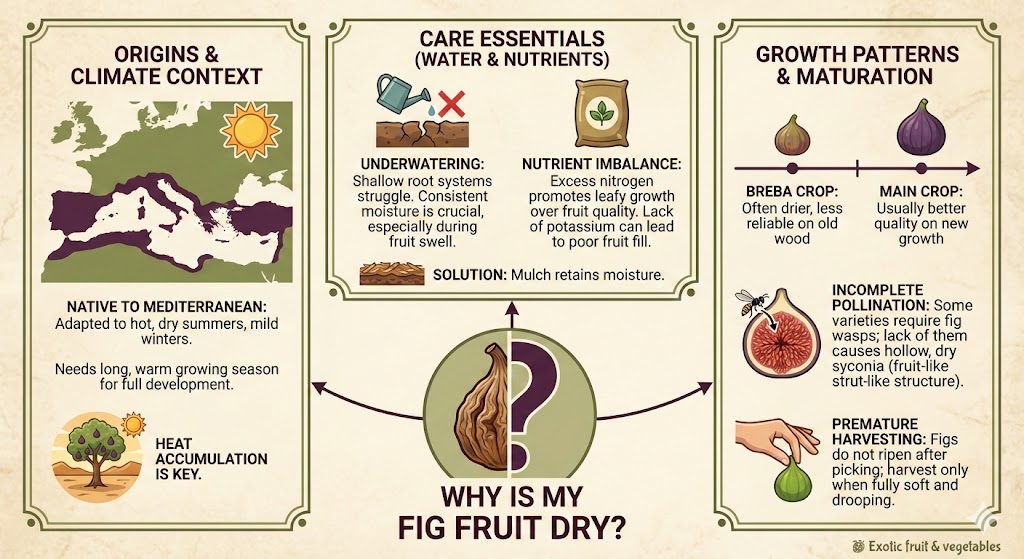 Why Is My Fig Fruit Dry